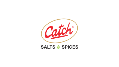 Showcasing clientele of WRDS - Catch Spices with its red logo, denoting the business of "Salts & Spices" in the FMCG and food industry